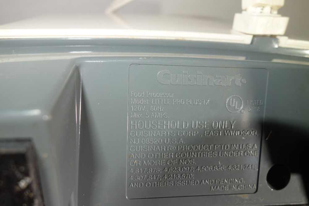 Cuisinart Little Pro Plus TX Food Processor Replacement Base Motor Only