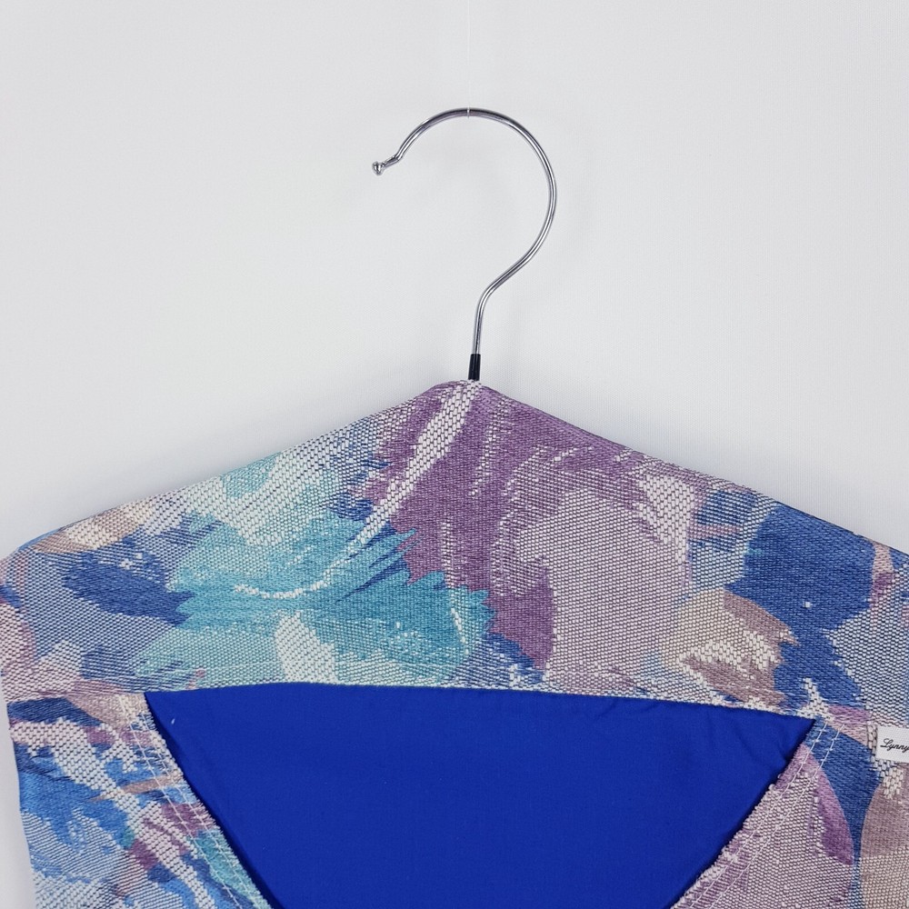 Peg Bag Handmade Multicolour Blue Pattern Print Lined Laundry Clothes Peg Holder