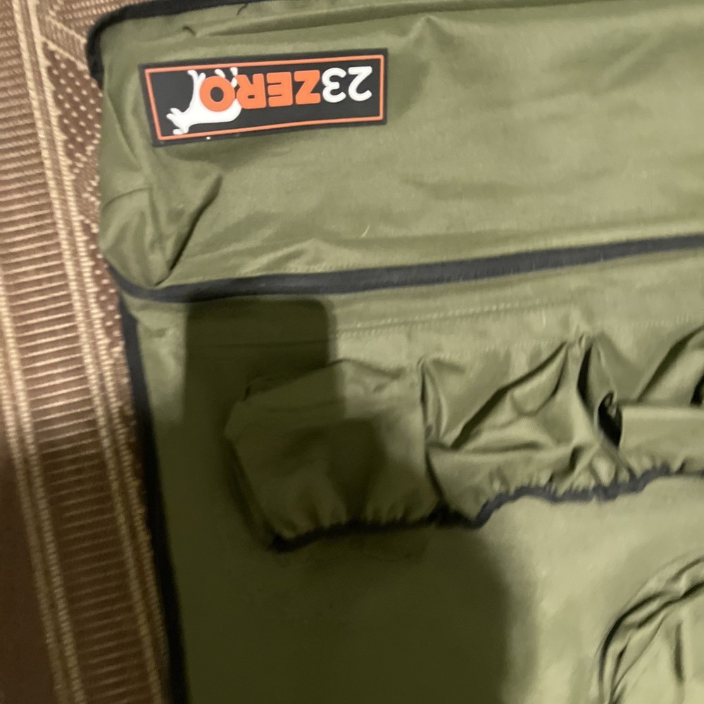 23Zero Storage Tactical Sling Backpack Green And Black.