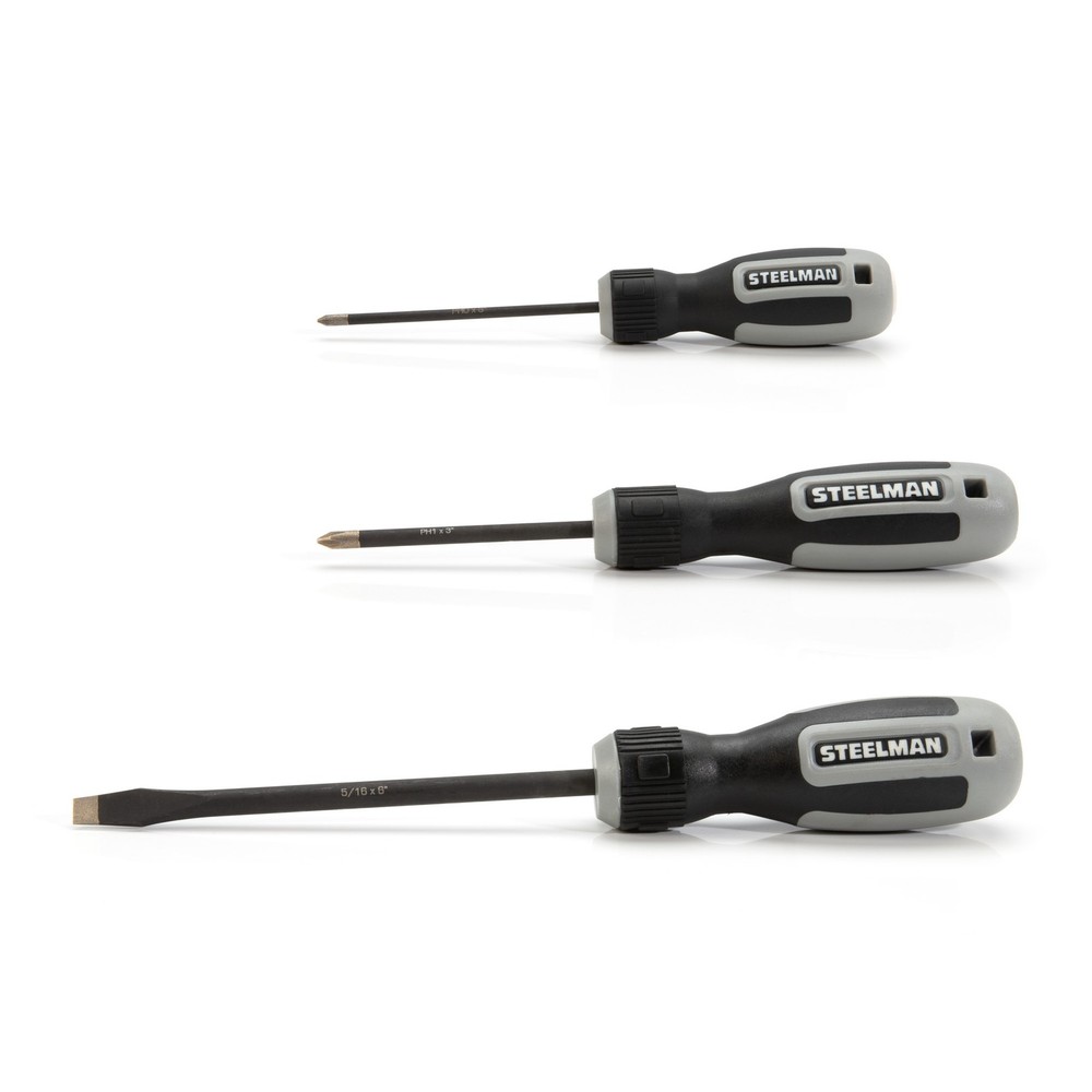 Steelman 8 Piece Diamond Tip Screwdriver Set 41856