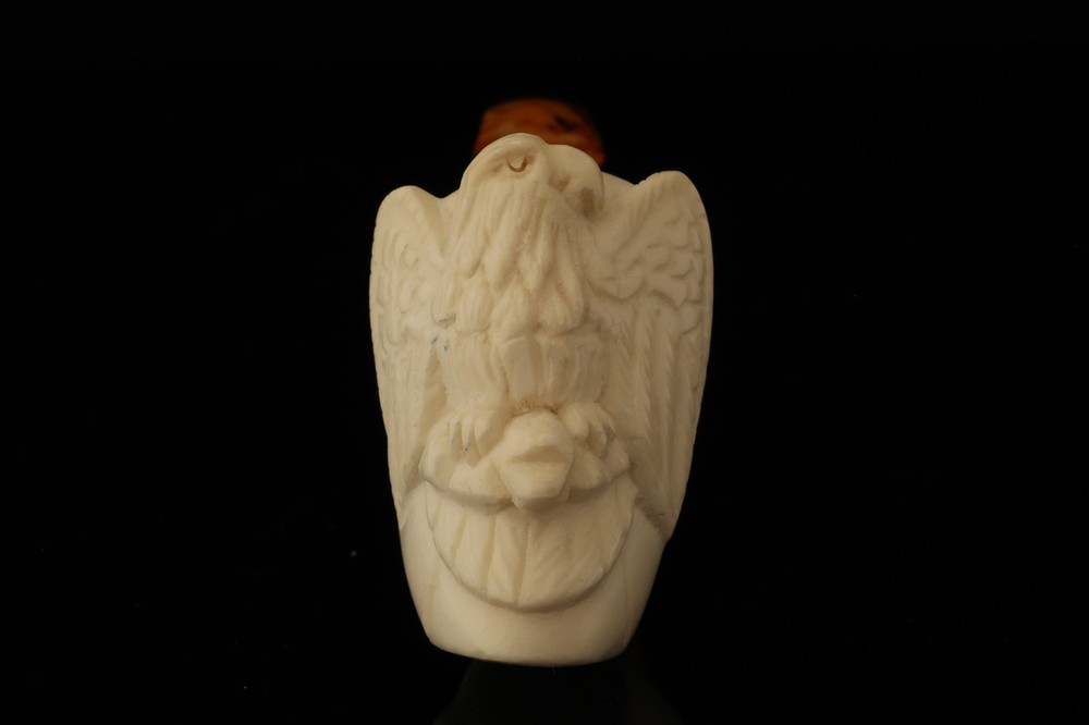 Eagle Block Meerschaum Pipe with fitted case 14211