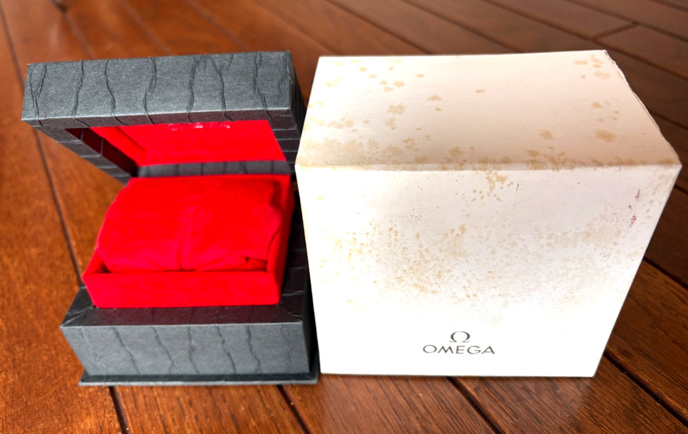 Authentic OMEGA Empty small watch box Good Condition #g11