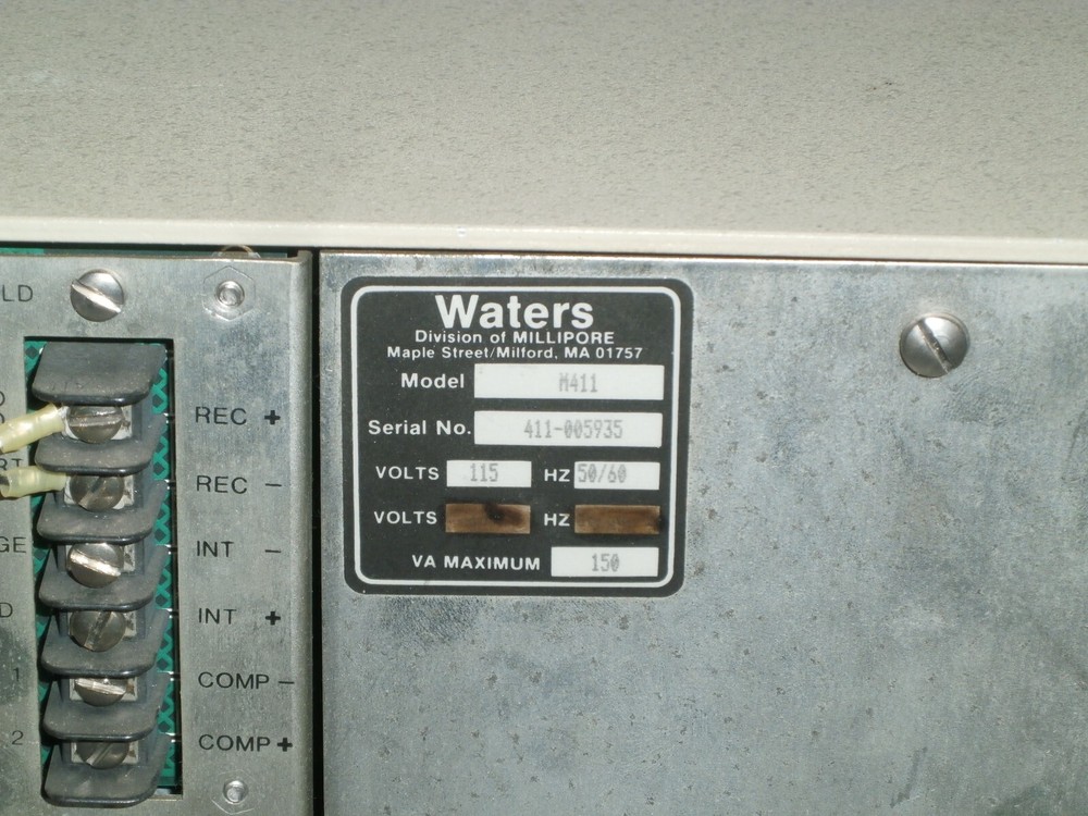 Waters 410 Model M411 RID Differential Refractometer Fair Condition