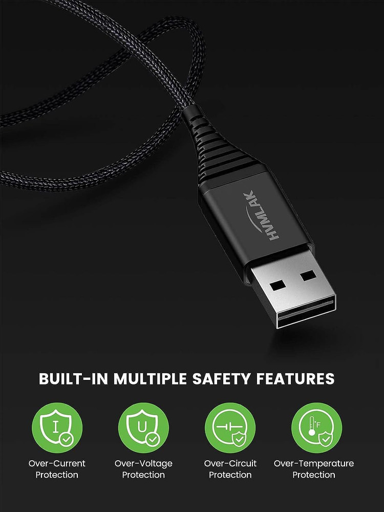 HVMLAK Bluetooth Aux Adapter for Car, USB Power 5.2 Receiver Small