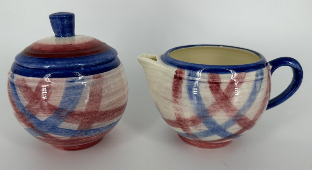 Vernonware Calico Cream & Sugar