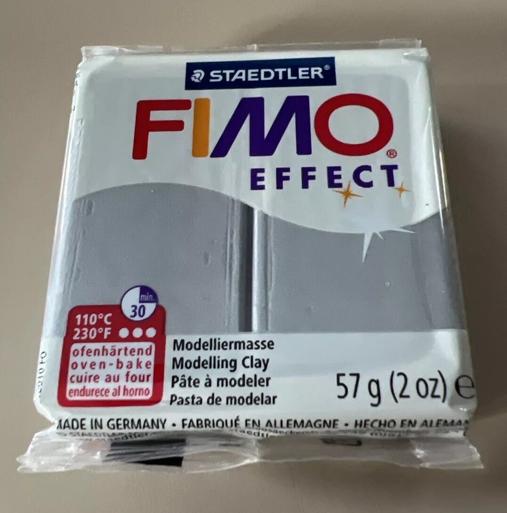 Fimo Effect 57   81 Metallic Silver Staedtler