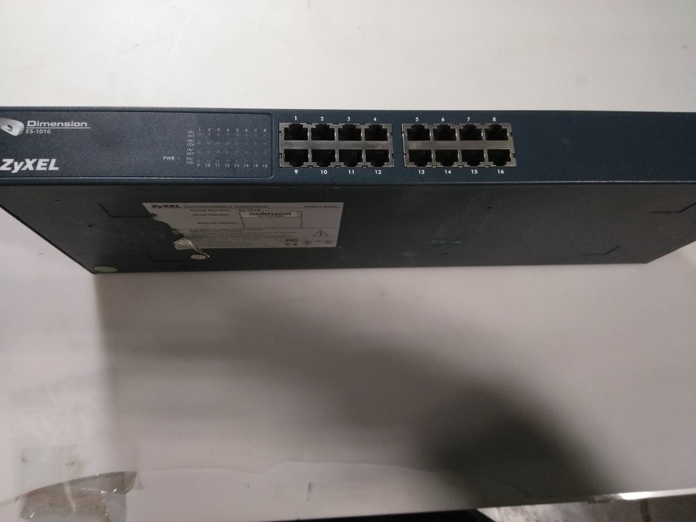 ZYXEL ES-1024 SWITCH DIMENSION