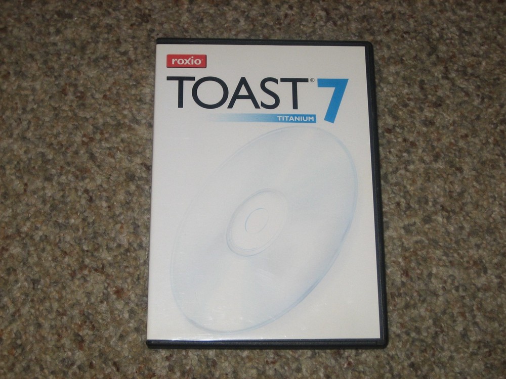 Roxio Toast 7 Titanium Software For for Mac - Pre-Owned