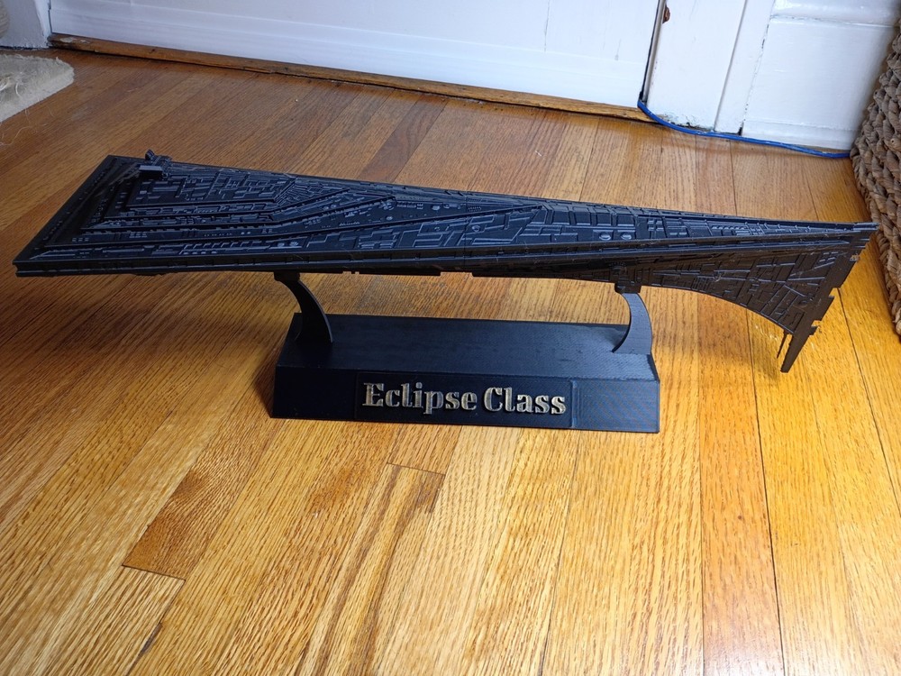 Star Wars Armada Eclipse Super Star Destroyer Full Scale With Display Stand
