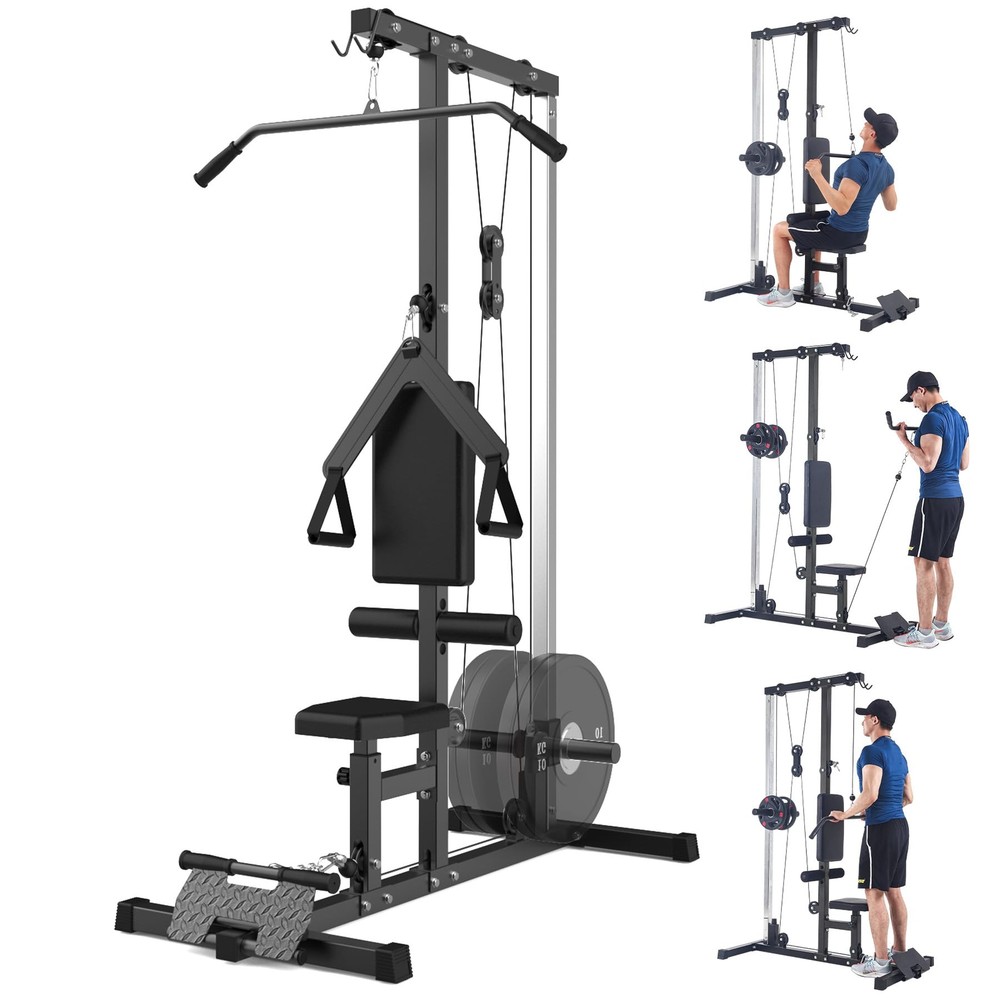 GRAVEE LAT Power Cable Machine, Tall Body Home Gym LAT Pulldown Training