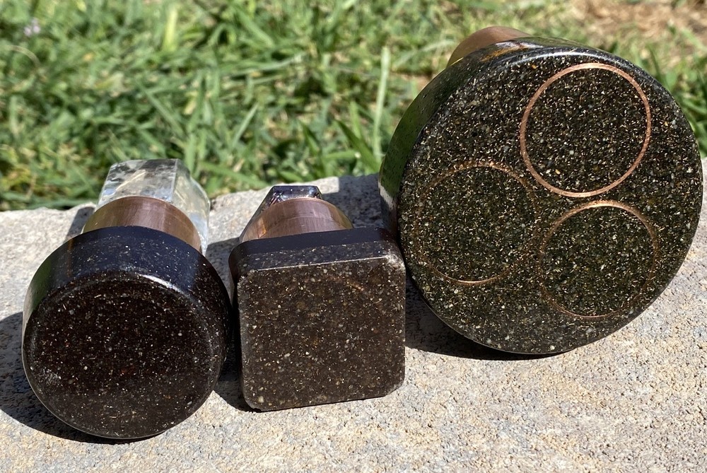 Orgone Cloudbuster Set - Quartz Crystal - EMF Protection