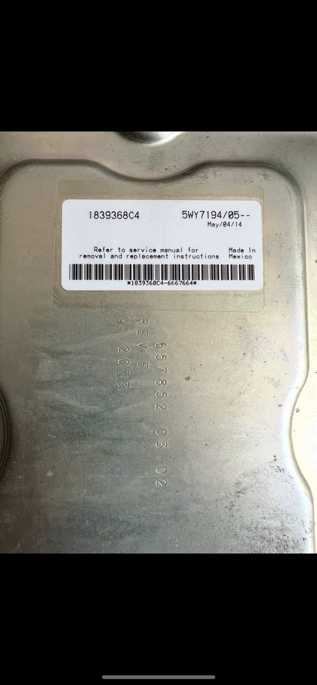 International ECM 1839368C4