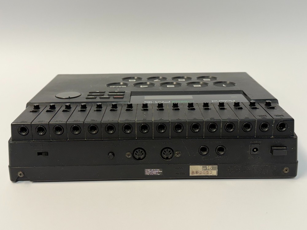 Roland PM‑16 Pad‑MIDI Interface Unit – Vintage Drum Trigger Module