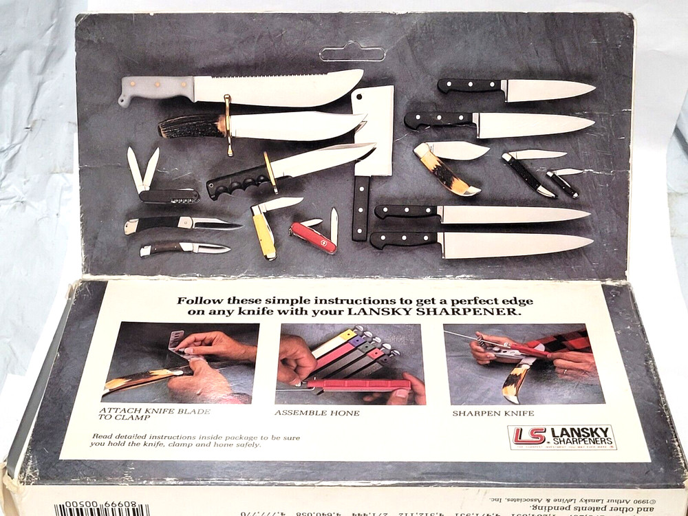 Lansky Deluxe 5-Stone System Model #LK005 Precision Knife Sharpening System