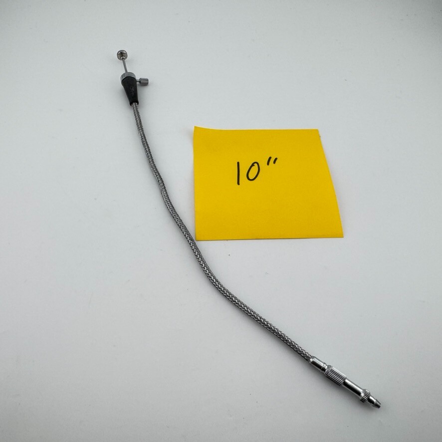 10” Vintage Camera Remote Shutter Release Trigger Lockable Cable Japan