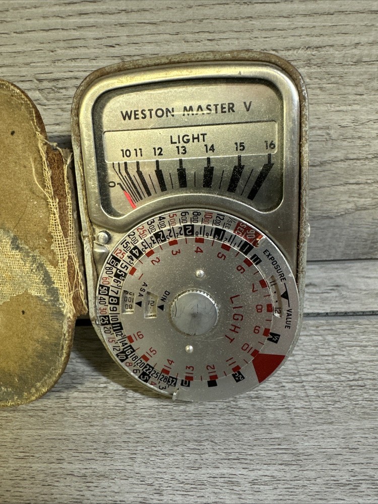 Vintage Weston Master V Universal Exposure Meter - Model 748 - Untested