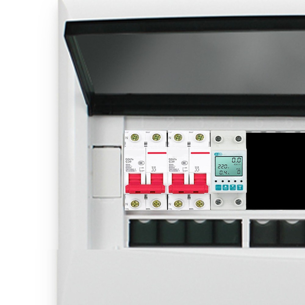 Smart Energy Meter LCD Display Remote Control Timer For Home Use Trending