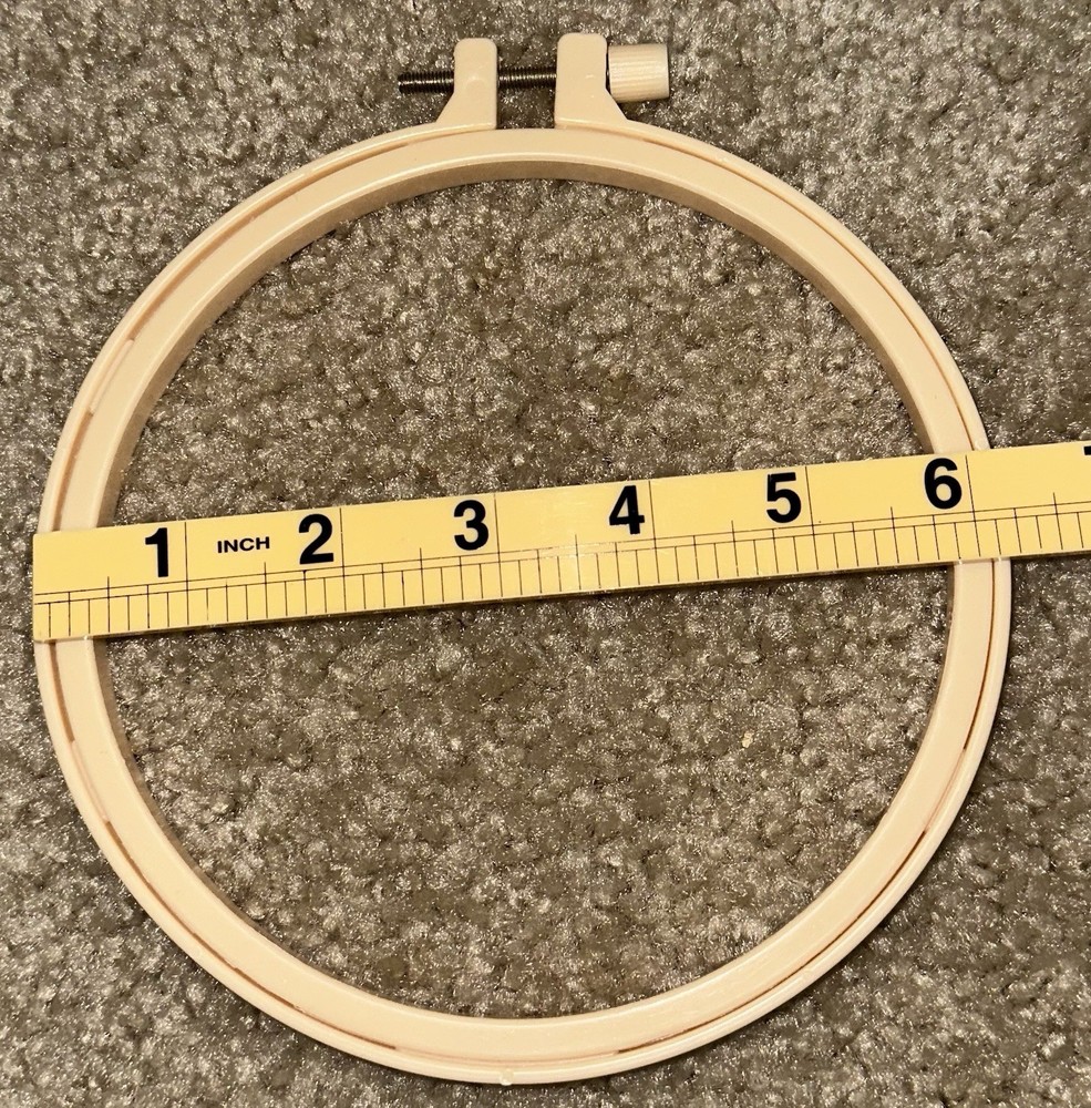 4 Embroidery Hoops w/Outer & Inner Ring.