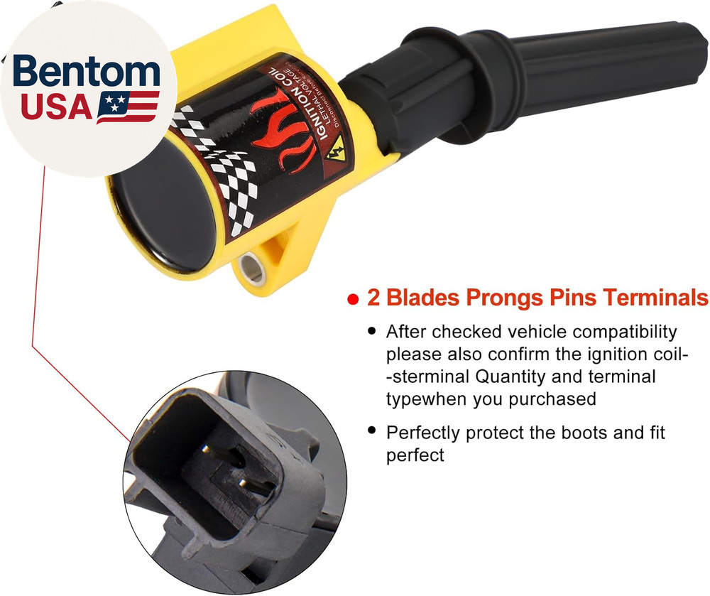 DG508 8 Pack Ignition Coils High Performance Multispark Blaster Epoxy 15% More E