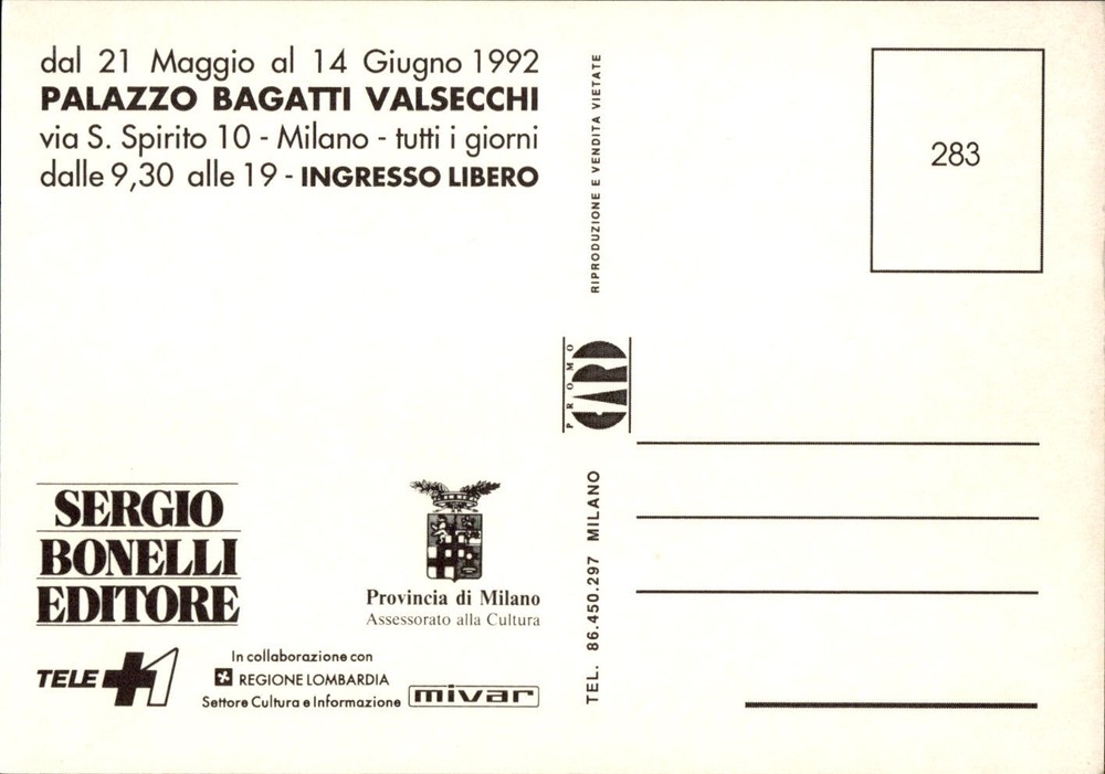 postcard DYLAN DOG horror fest n 283
