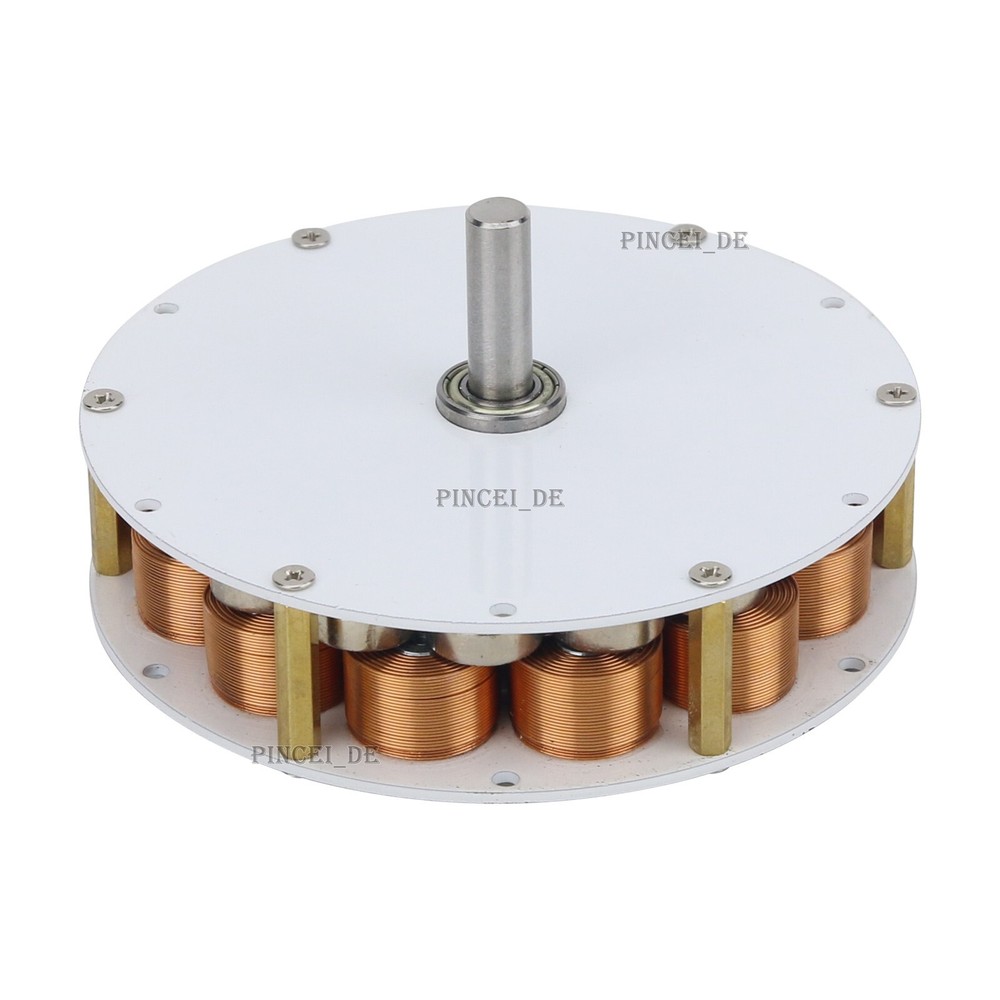 100W 100-650RPM Three-Phase AC Generator Micro Disc Generator