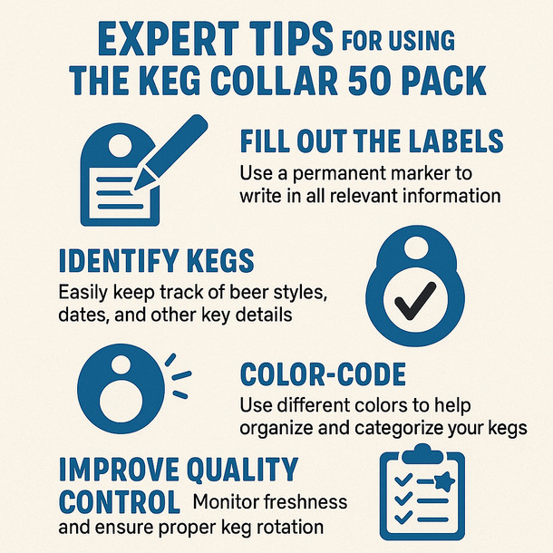 LD Carlson Keg Collar 50 Pack