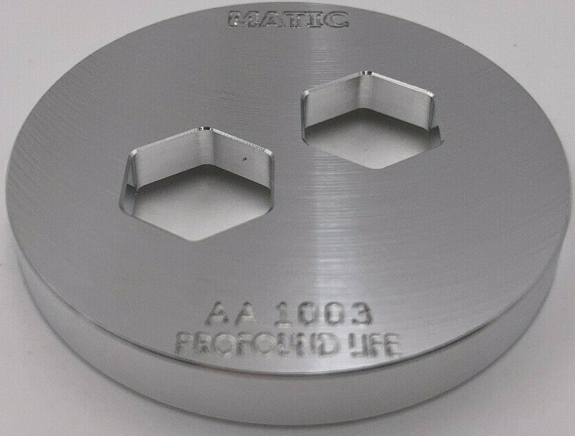Commemorative Polygon MATIC Crypto Token - Aluminum