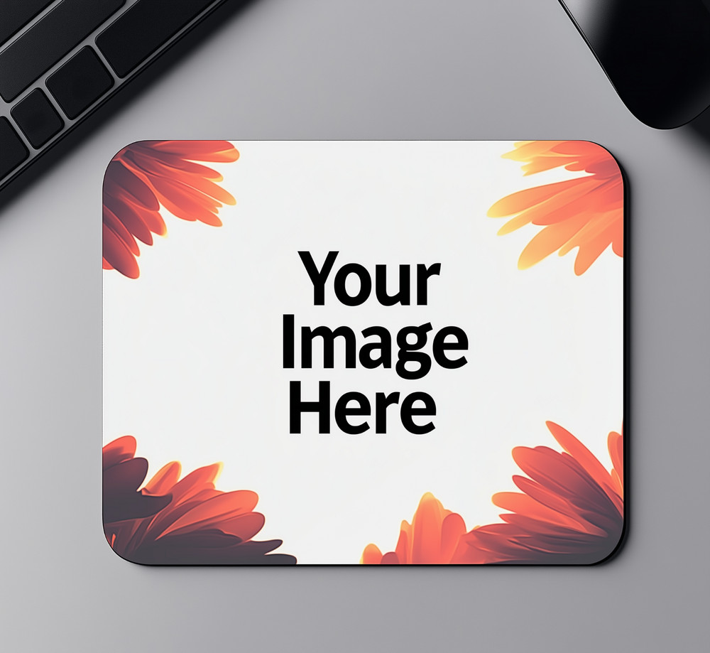 Custom Personalized Mouse Pad 9.5"x8" Non Slip Rubber Bottom Rectangle Mousepad