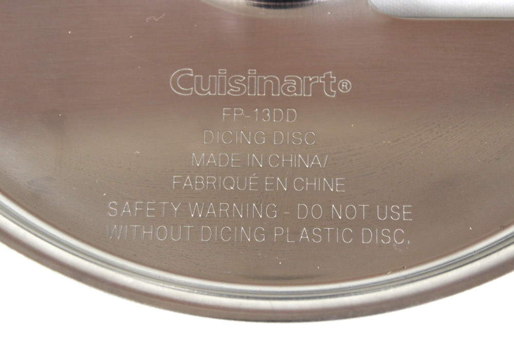 FP-13DD Cuisinart 13-Cup Elemental Food Processor Dicing Disc