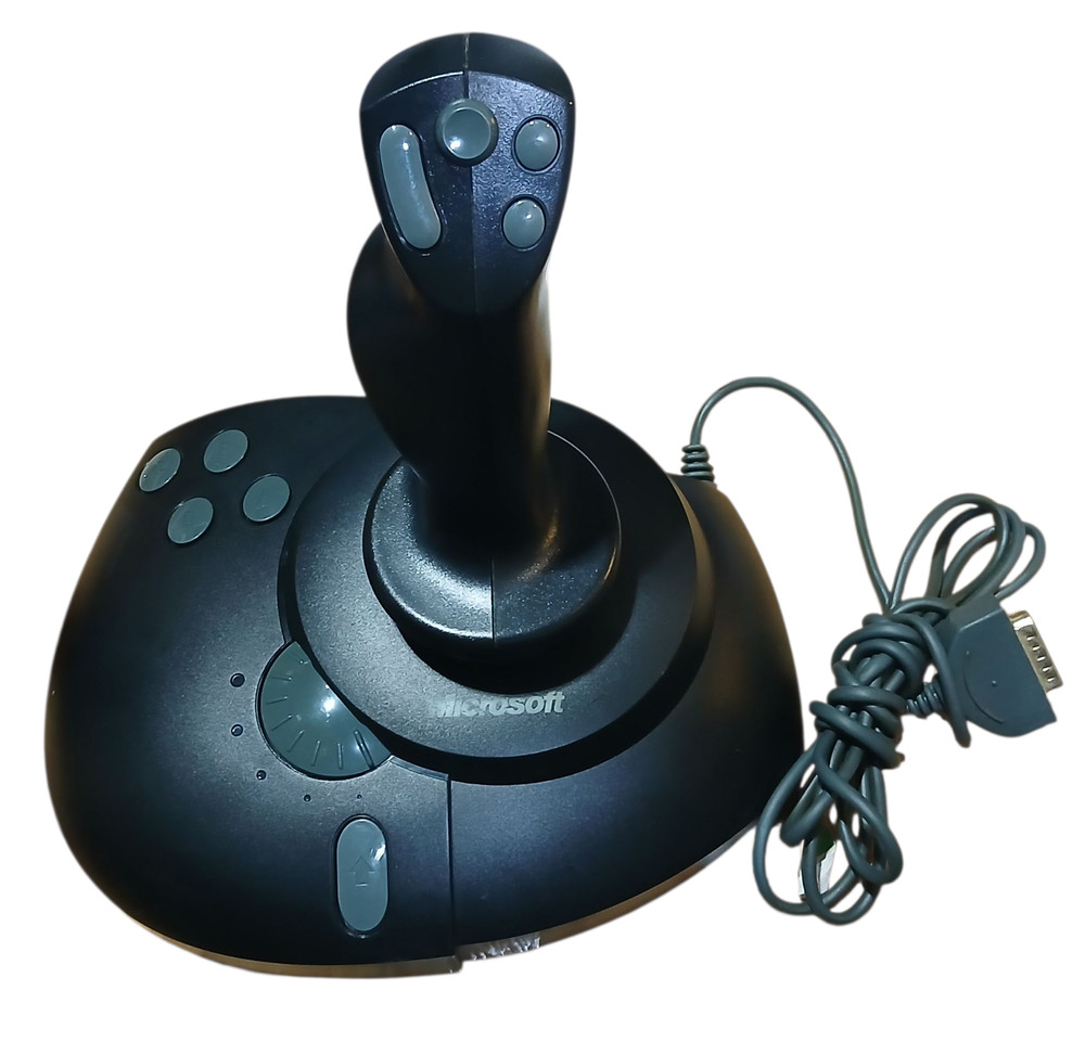 Microsoft SideWinder Precision 2 Joystick USB PC Flight Simulator Controller Gam