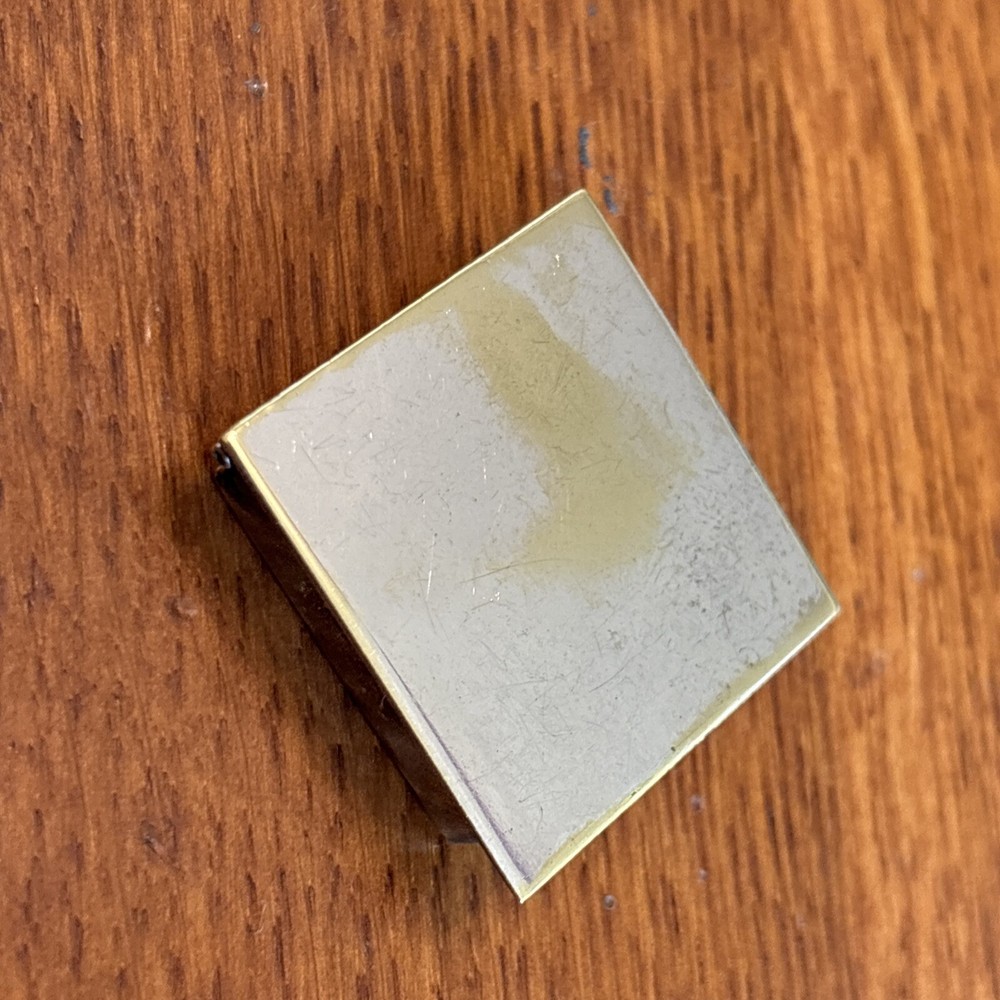 Leonore Doskow Signed Silverplate Box Small Vintage Da