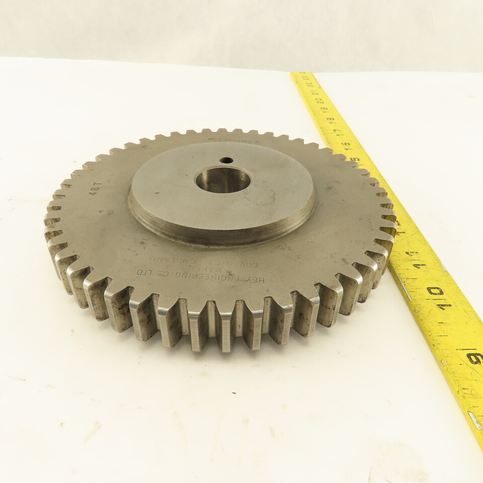 Hey Engineering 48 Tooth Gear For No. 3 Drilling And Facing Machine