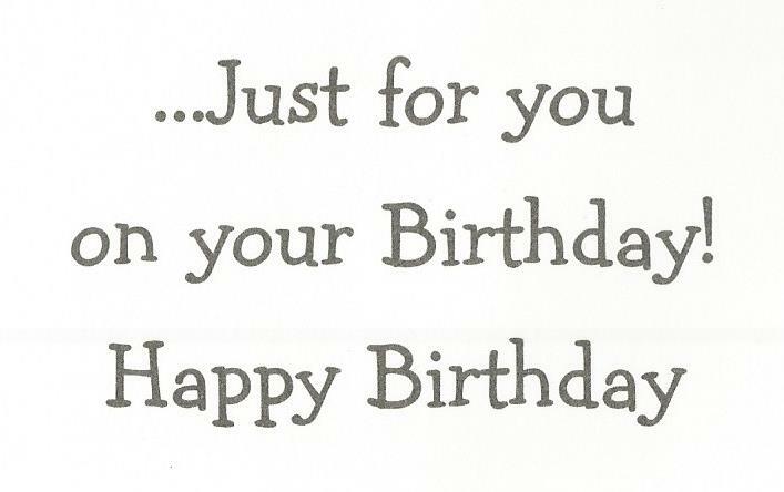 A Special Birthday Wish (B)