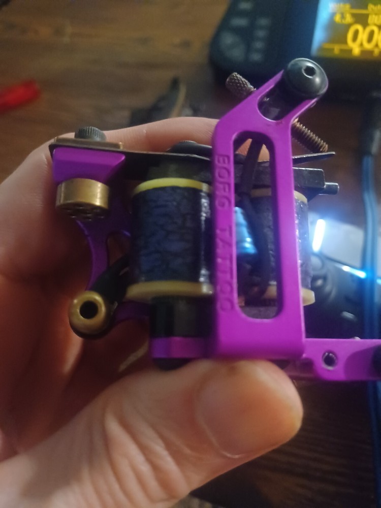 borg coil 10wr aluminum tattoo machine