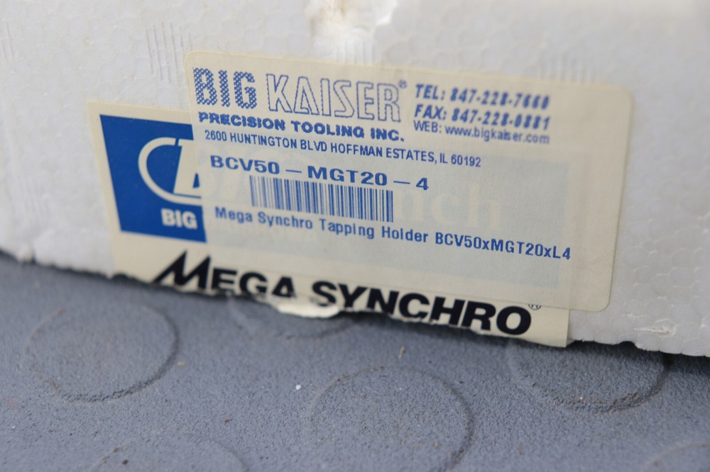 CAT50 KAISER TAPPING HEAD MEGA SYNCHRO BCV50-MGT20-4 LOC3822
