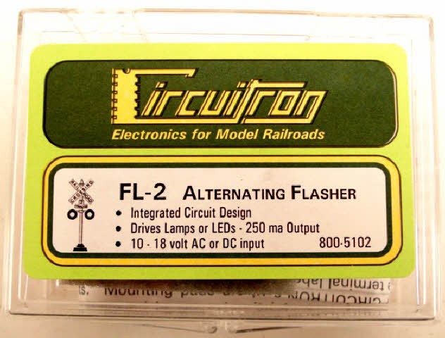Circuitron 5102 HO FL-2 Alternating Flasher PCB Circuit Board/Module
