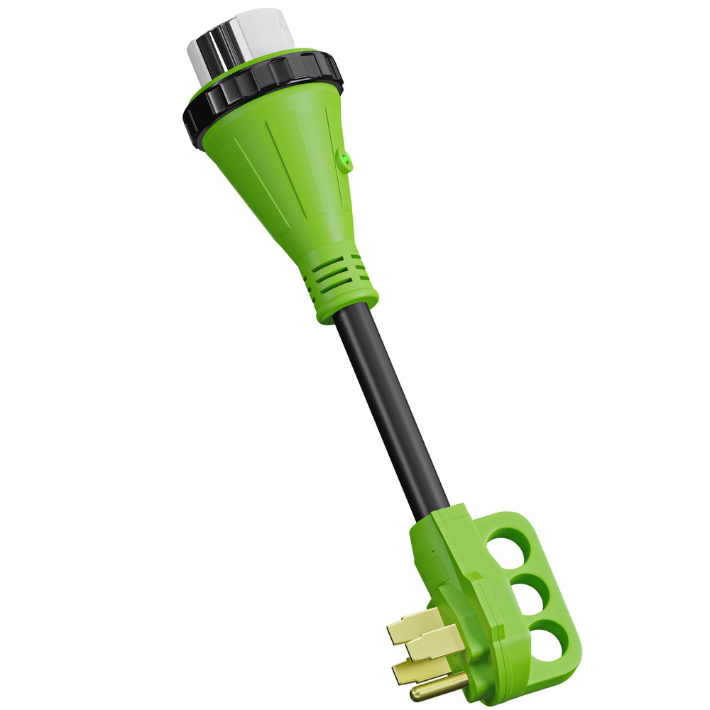 RV Power Cord Adapter 50 amp Male to 50 amp twist lock female camper detachable