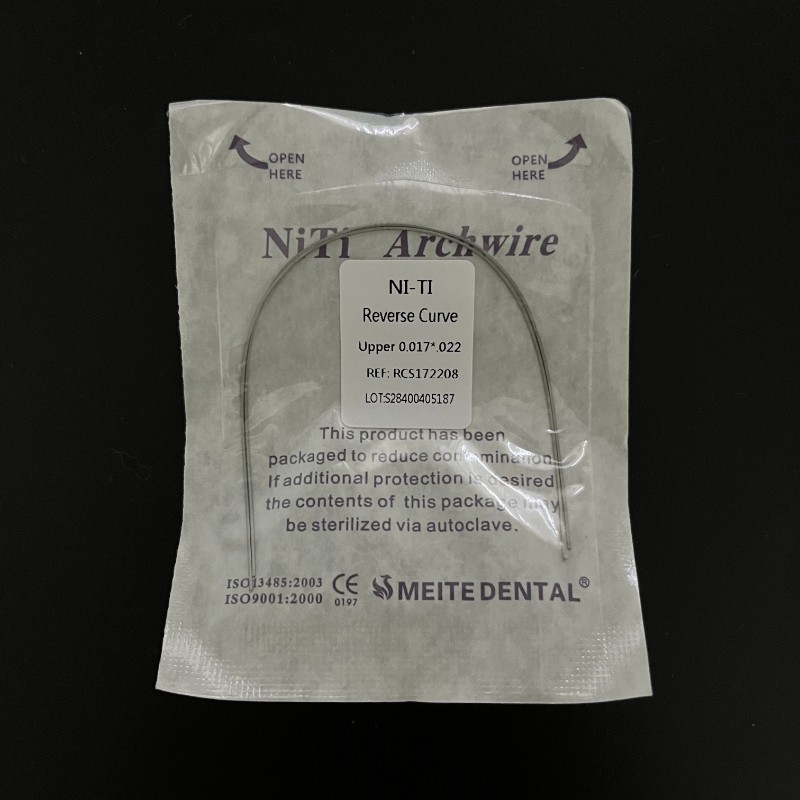 10Pack Dental Orthodontic Super Elastic Reverse Curve NITI Arch Wire Rectangular
