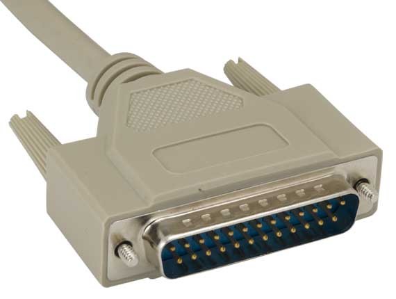 10ft DB25M to CN36M Parallel Printer Cable, 25C