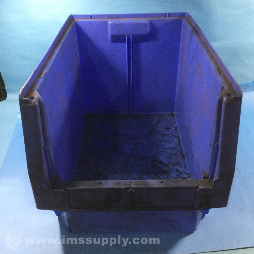 Ssi Schaefer LF 533 GZW Blue Hopper Stackable Bin USIP