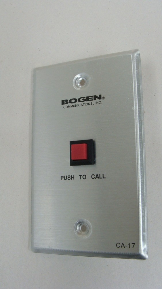 Bogen Communications CA17 - Call-In Switch CA-17 New NOS