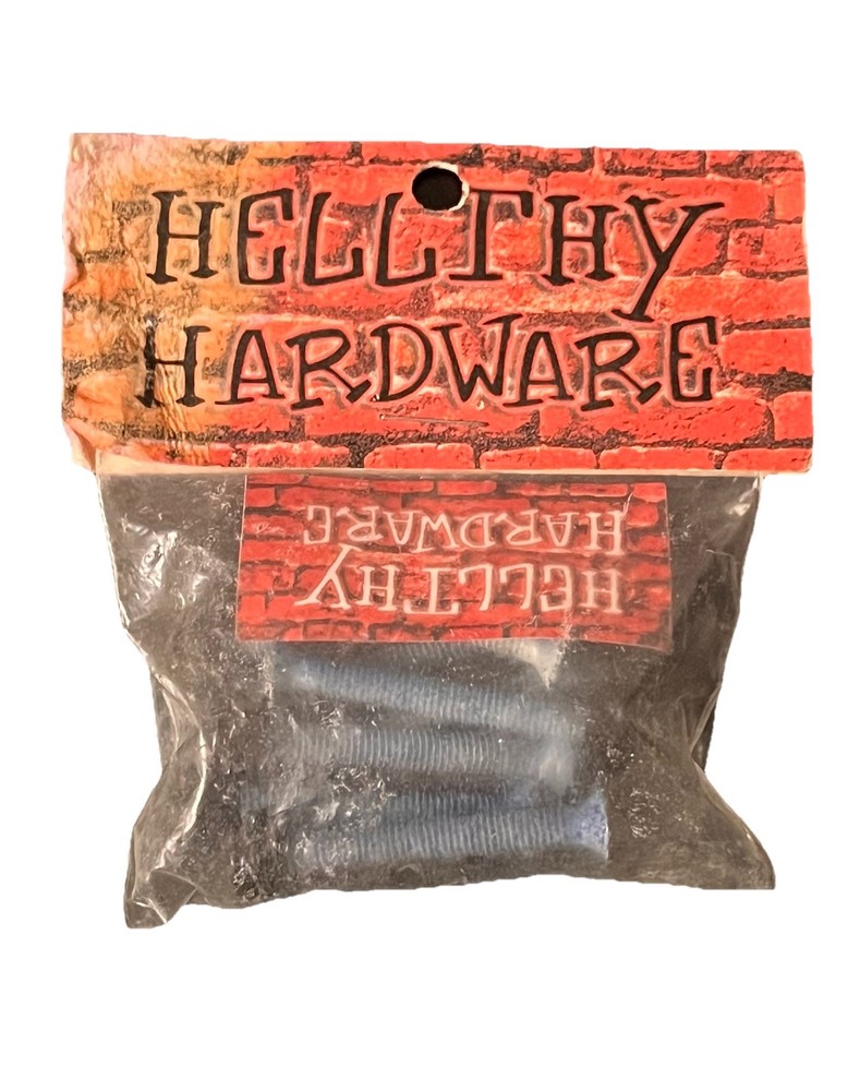 Hellthy Hardware Skateboard Mounting Hardware Phillips 1.5"  blue/black NEW