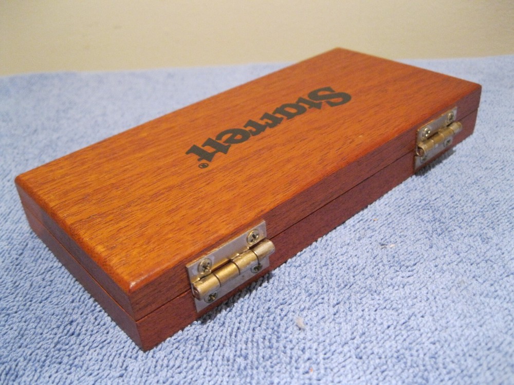 STARRETT STANDARD CASE ONLY FOR 1"-5" STARRETT MICROMETER STANDARDS