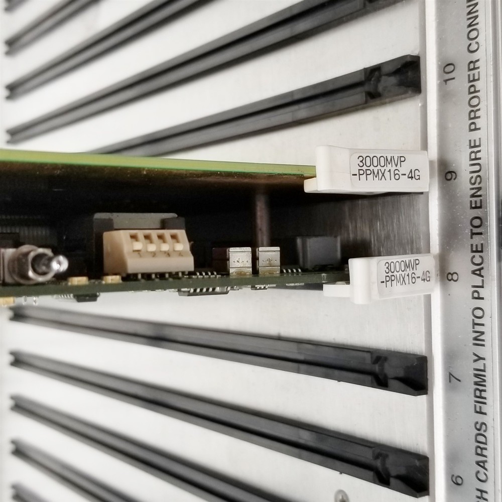 Evertz 3000MVP Multi-Image Processor No PSU w/3000MVP-PPMX16-4G + 3000FC Modules