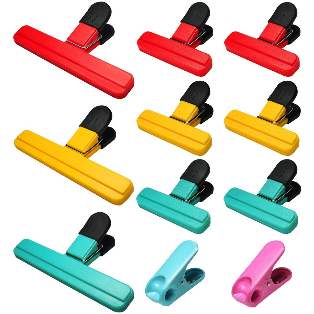 11 Pack (3 Large, 6 Small & 2 Round), 11 Bright Style 6 & 2 Round)