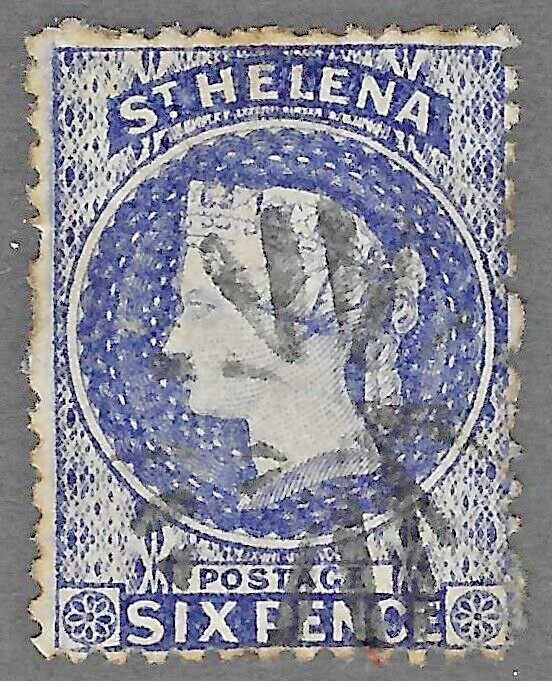 St. Helena (1873) - Scott # 4,   Used