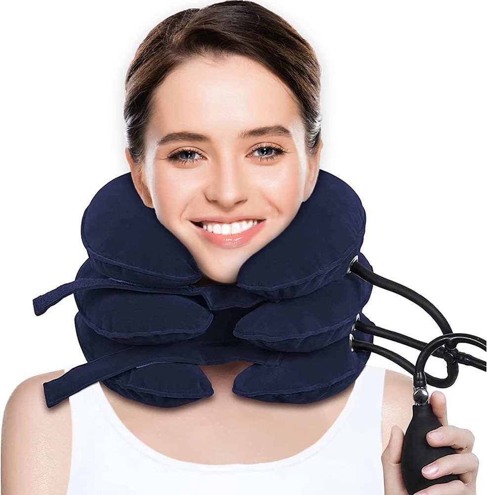 Cervical Neck Traction Device for Neck Pain Relief, Adjustable