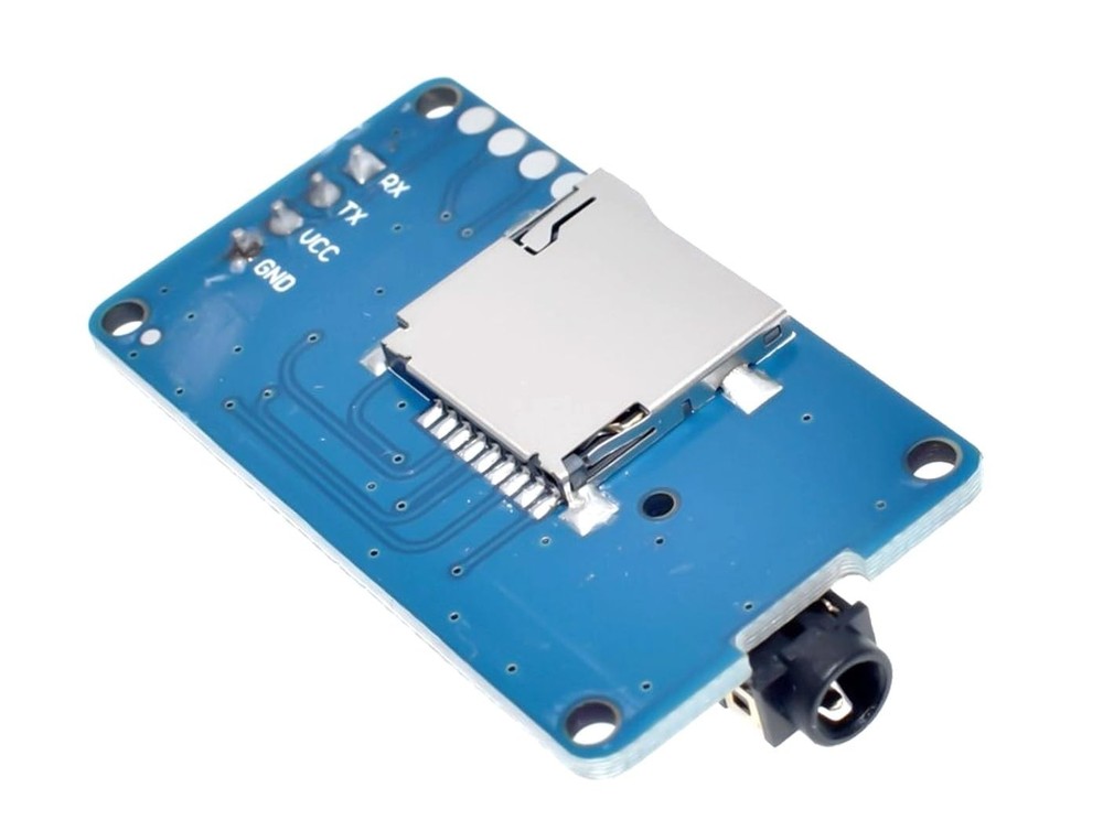 2 PCS MP3 Player Module for Arduino ESP32 ESP8266 Raspberry Pi Microcontroller