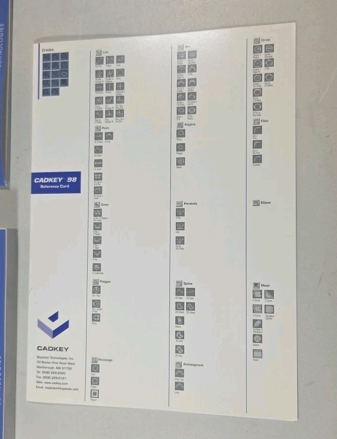 Cadkey 98 Books Only