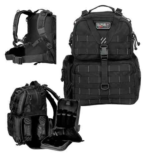 W/WAIST STRAP BLACK NYLONGPS TACTICAL RANGE BACKPACK